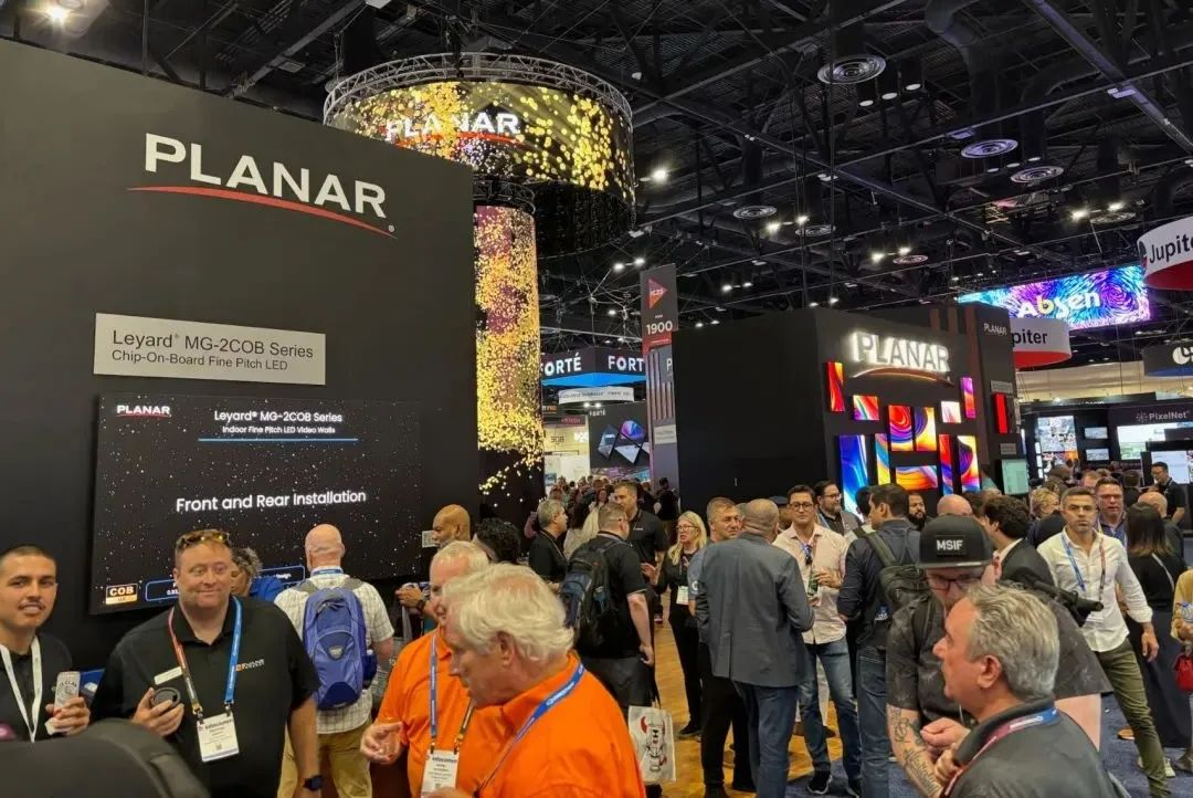 amjs澳金沙门Planar震撼亮相美国InfoComm 2025，高端显示矩阵引领视听新纪元
